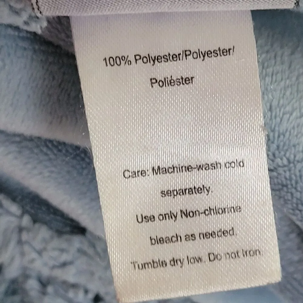 Berkshire Blanket Classic Plush Solid Throw Light Blue 47x70